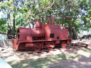 Burdekin Machinery Preservationists (Sugar cane loco, mid-restoration)