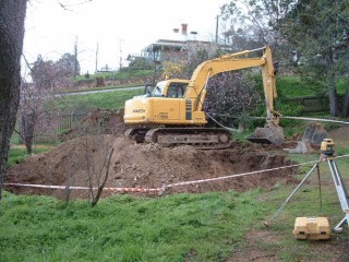 Buda Historic Home (water tank installation)